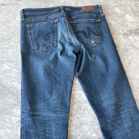 AG The Legging Ankle Super Skinny Ripped Jeans Size 27 - Picture 5 of 8